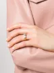 Image 2 of Simone Rocha glass pearl and crystal ring