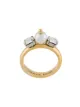 Image 1 of Simone Rocha glass pearl and crystal ring