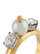 Simone Rocha glass pearl and crystal ring