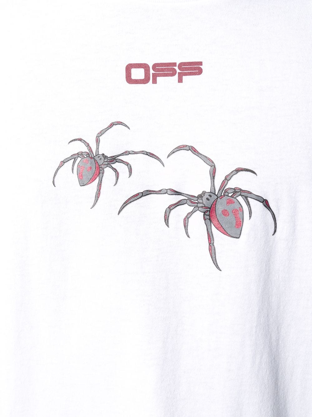 фото Off-white футболка с принтом spider arrows