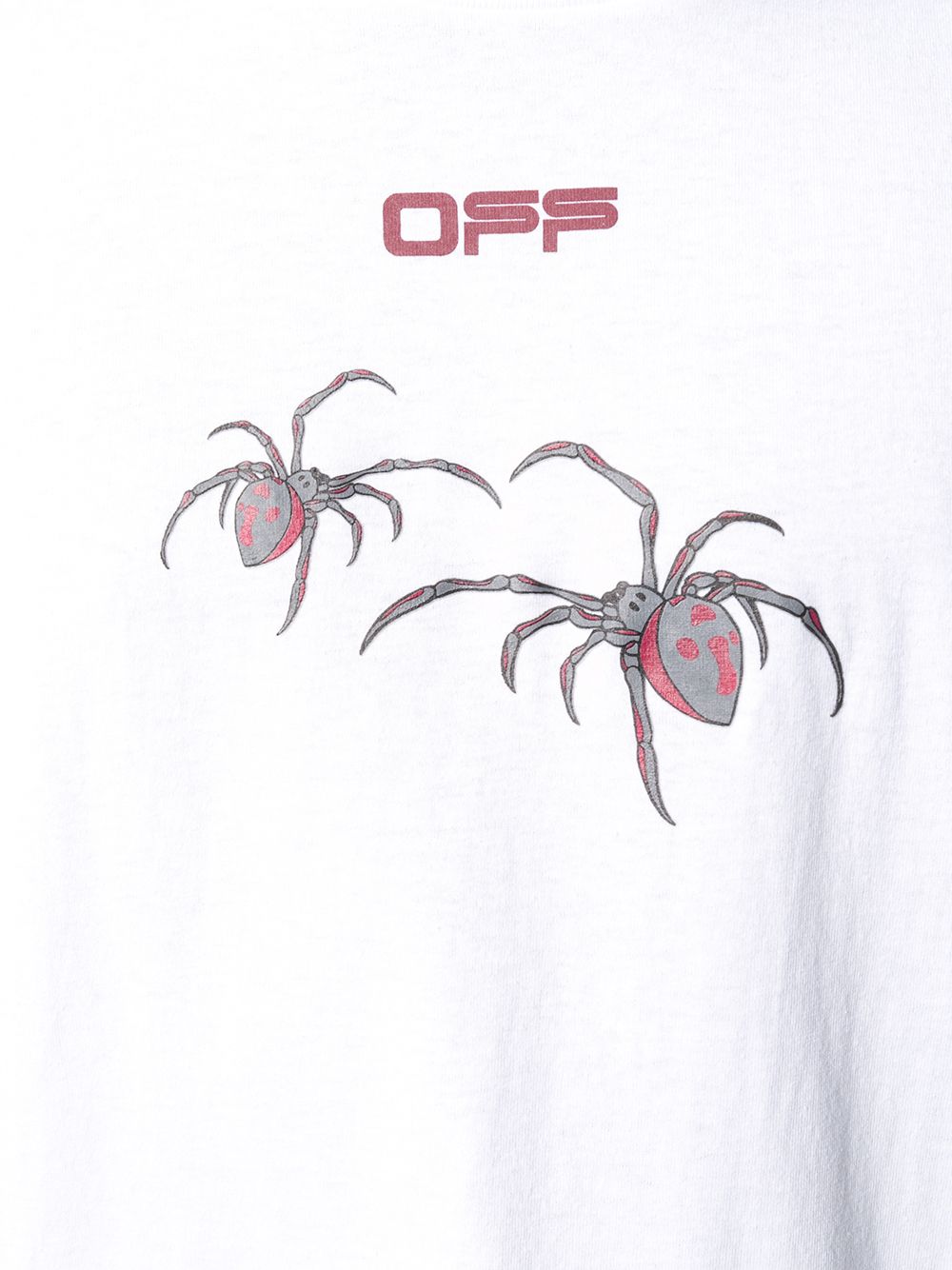 фото Off-white футболка с принтом spider arrows