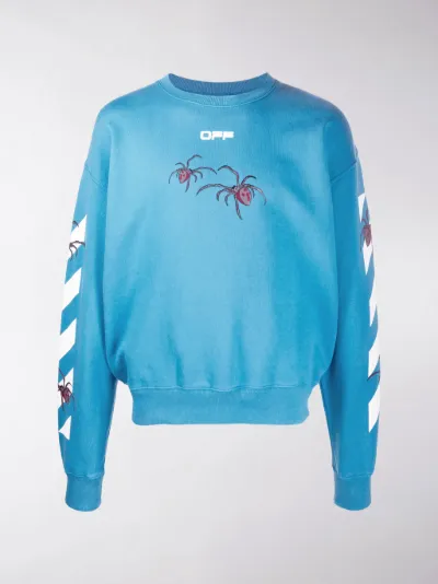 Off-White Spider Arrows sweatshirt blue 