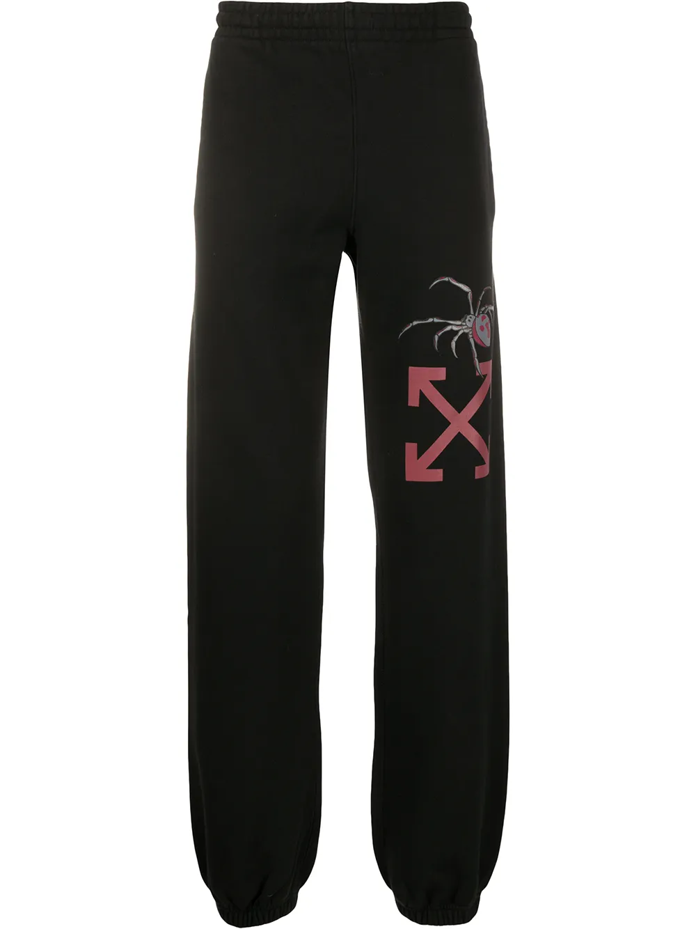 Off-white Spider Arrows Track Pants In Black