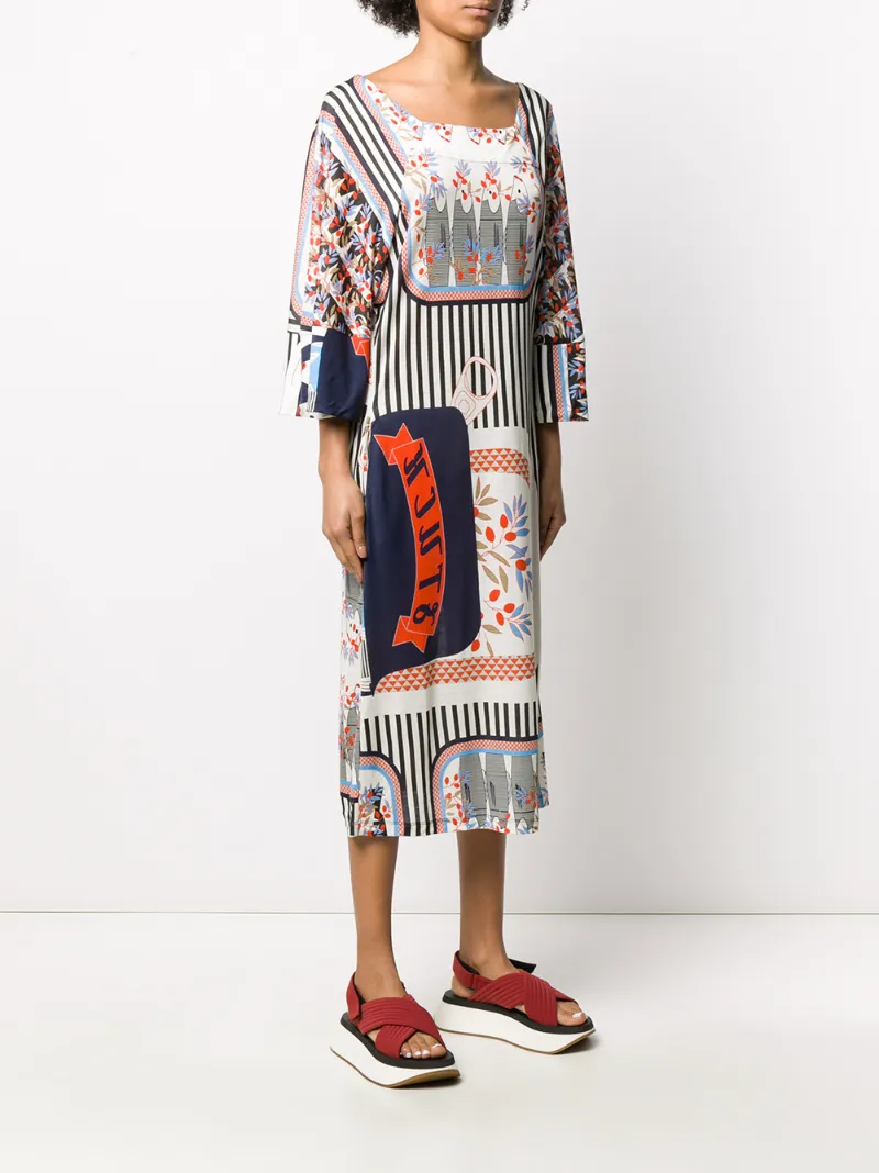 HENRIK VIBSKOV STUCK IN A BOX PRINTED DRESS