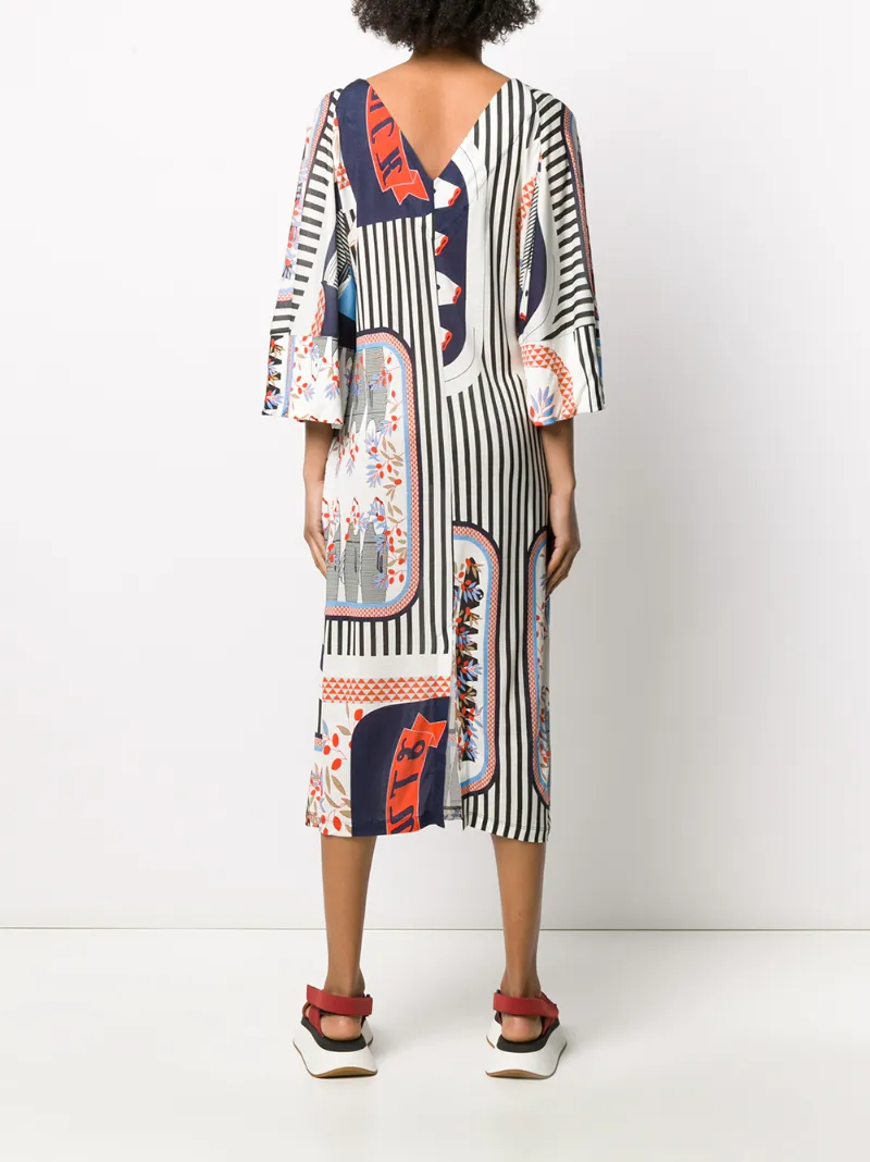 HENRIK VIBSKOV STUCK IN A BOX PRINTED DRESS