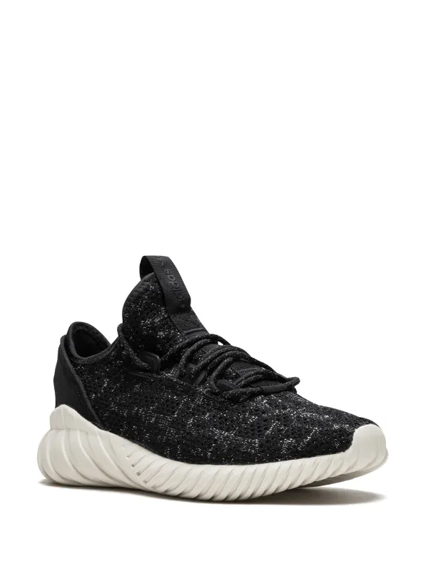 Adidas tubular black on black best sale