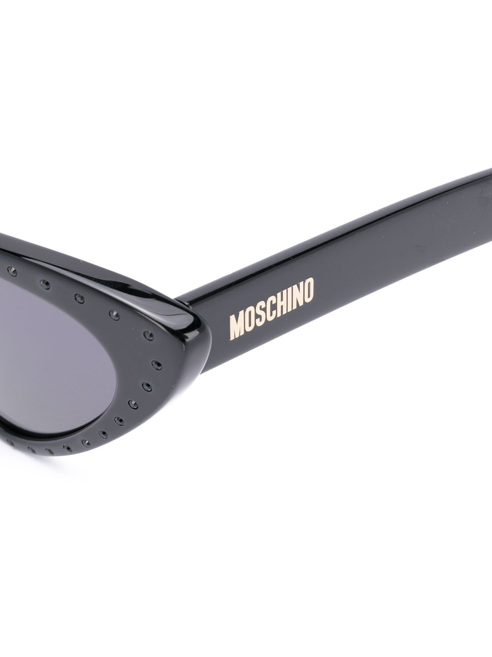 фото Moschino eyewear солнцезащитные очки в оправе 'кошачий глаз'