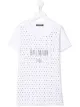 الصورة 1 من Balmain Kids تيشيرت بشعار مرصع