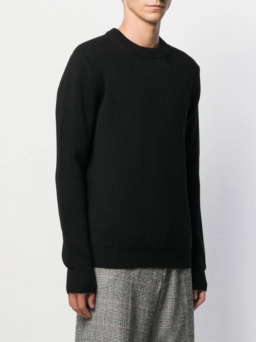 Roberto Collina Gebreide sweater Zwart
