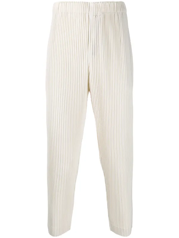 pantalon homme plissé