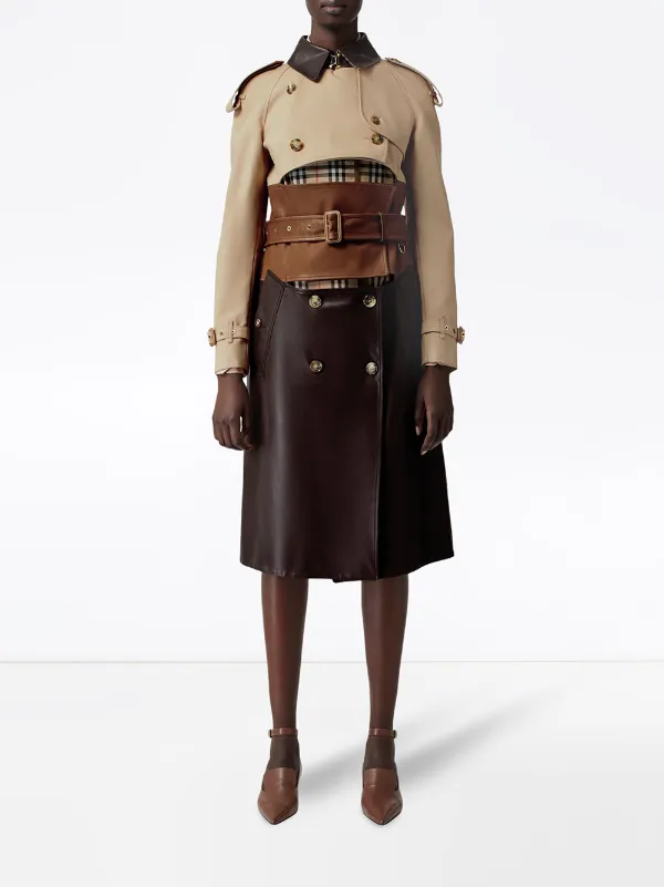 burberry deconstructed trench