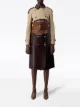 Burberry deconstructed panelled trench coat