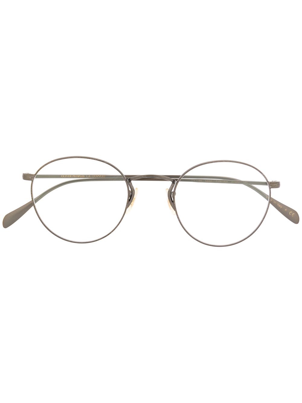 фото Oliver peoples очки в круглой оправе