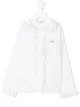 Image 1 of Bonpoint ruffled trim blouse