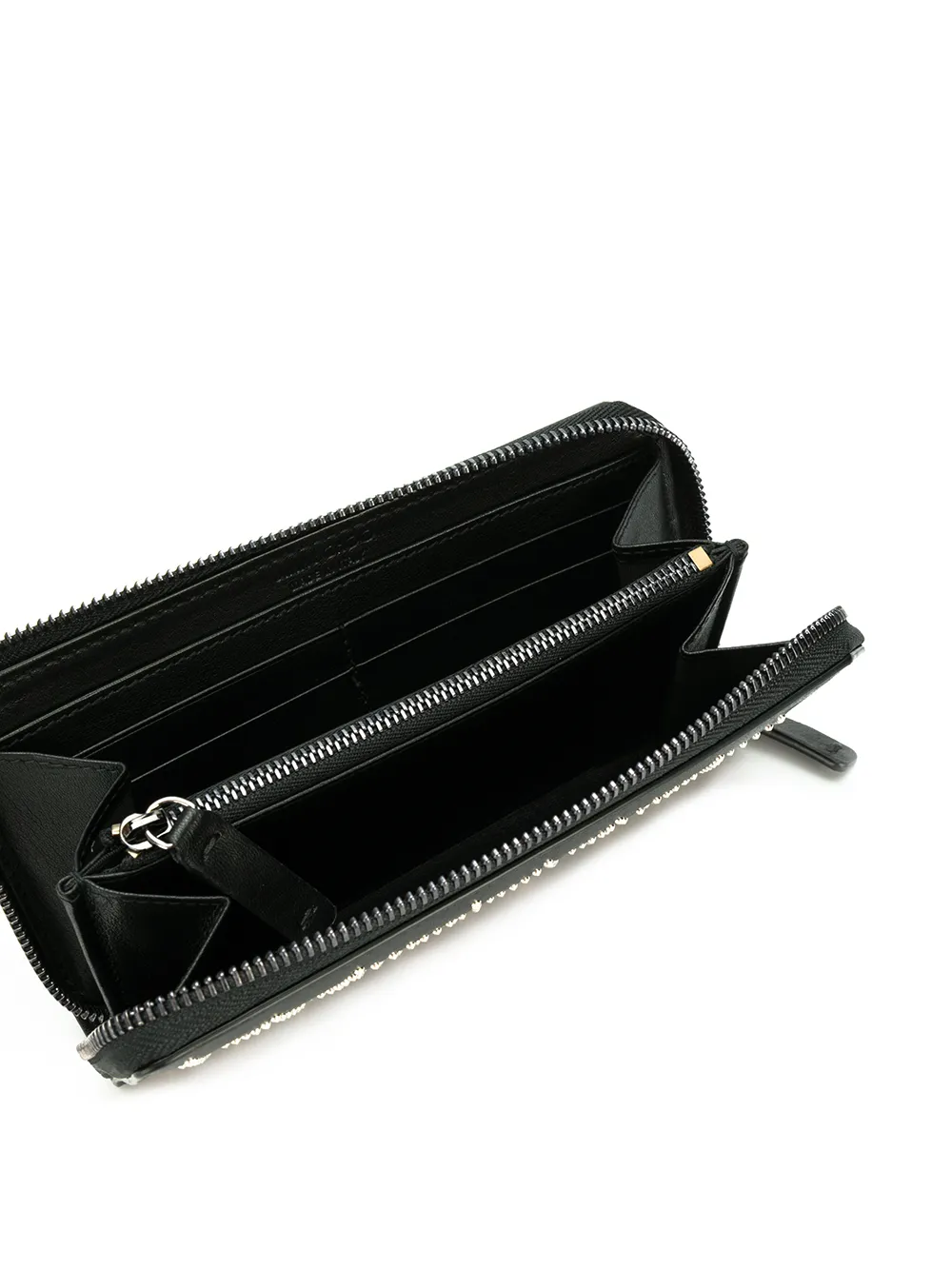 Jimmy Choo Portemonnee met rits Zwart