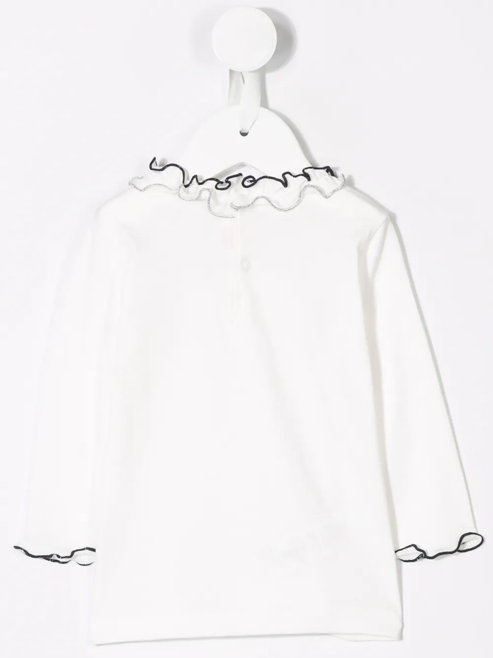 Il Gufo ruffle trim top | Baby T-Shirts | Image 2