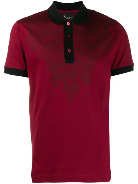 Billionaire Camisa polo com estampa