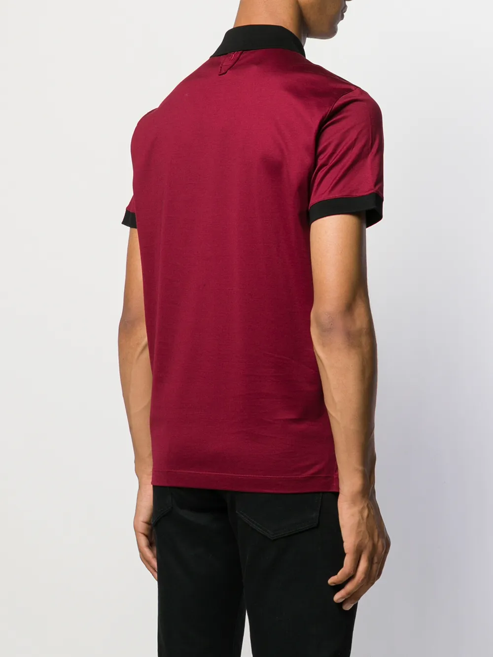 Billionaire Poloshirt met wapenschild Rood
