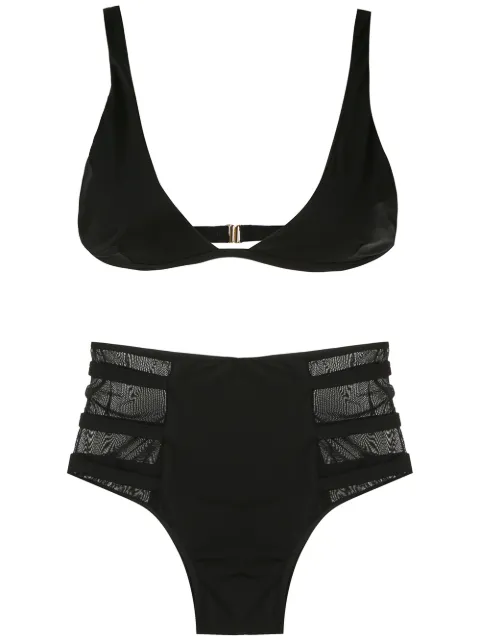 Brigitte hot pants bikini set