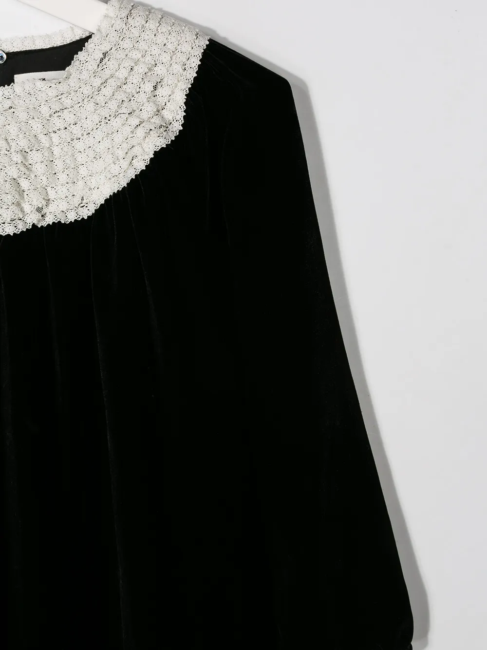 bonpoint black velvet dress