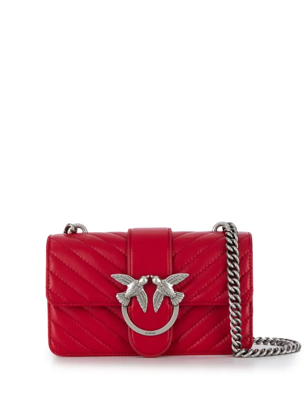 pinko love bag red