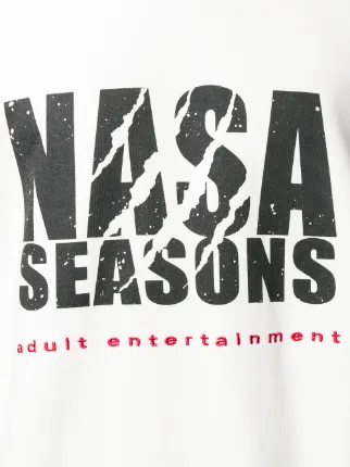 Nasa Seasons印花连帽衫展示图