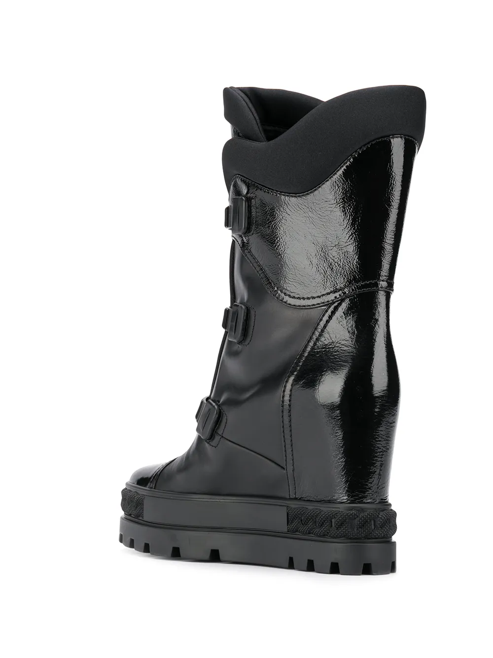 casadei wedge boots