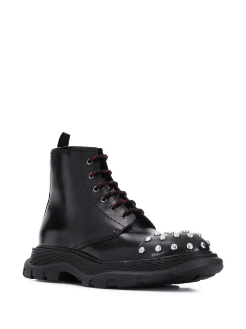 ALEXANDER MCQUEEN STUDDED LACE