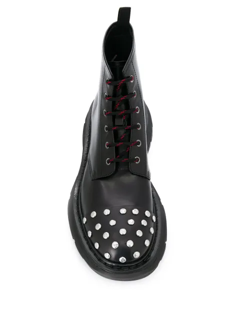 ALEXANDER MCQUEEN STUDDED LACE