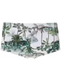 Lygia & Nanny Parati printed trunks - White