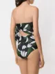 Adriana Degreas cut out swimsuit