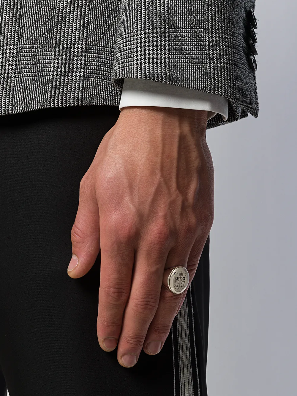 Alexander McQueen engraved signet ring | Image 2
