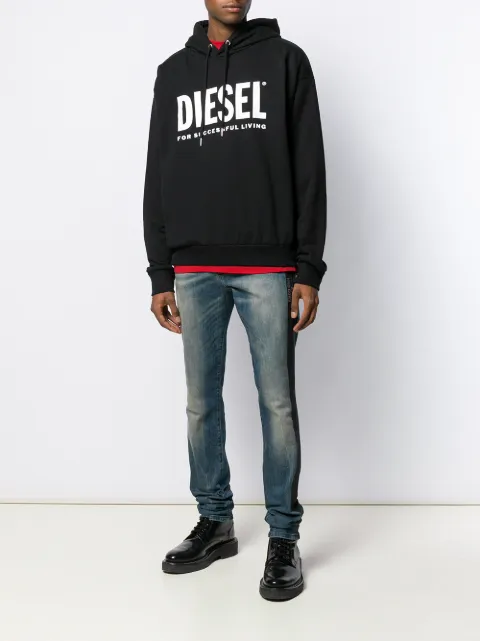 Diesel neon hoodie Clearance