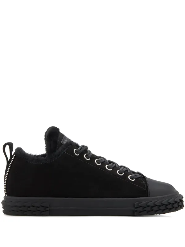 black low top giuseppes