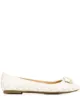 Image 1 of Michael Michael Kors monogram ballerina shoes