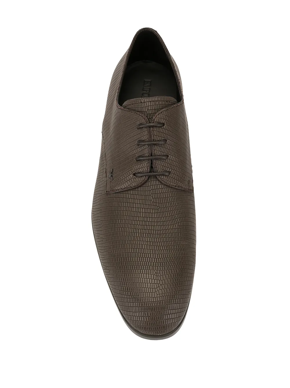 emporio armani derby shoes