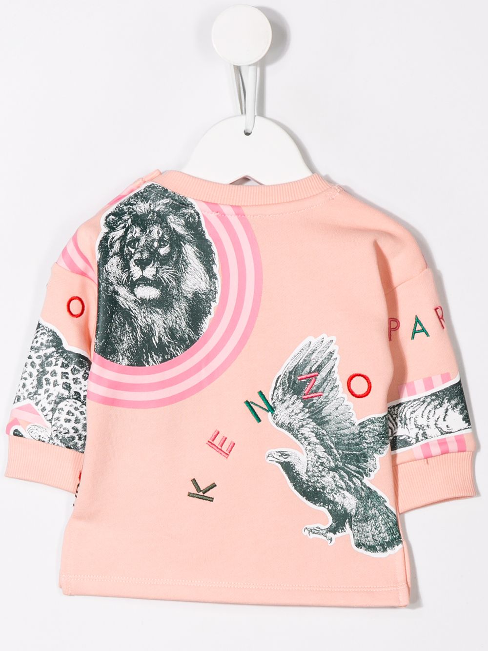 фото Kenzo kids толстовка с принтом