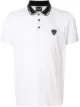 Image 1 of Ea7 Emporio Armani back logo colour block polo shirt