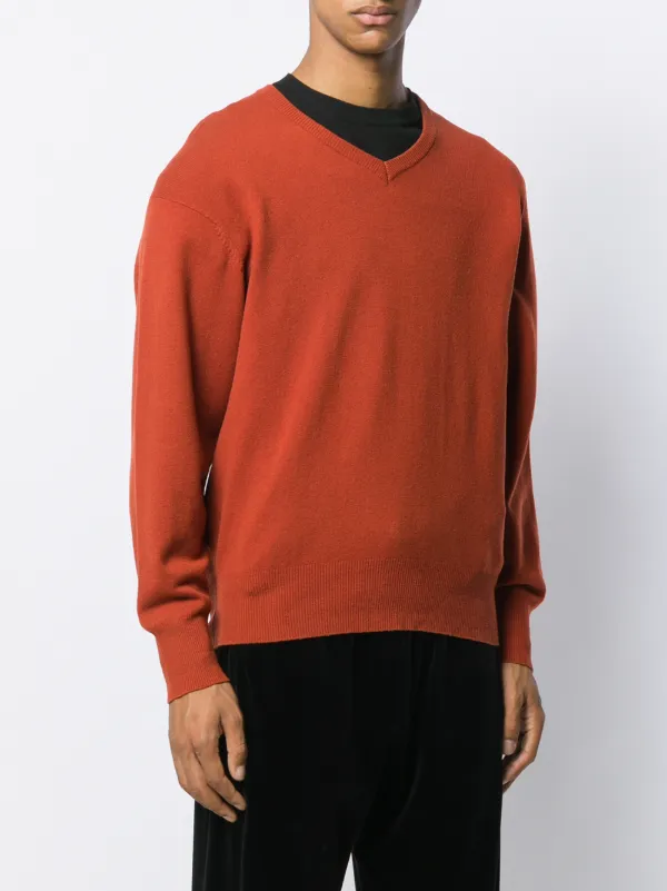 Comme des garcons jumper orange hotsell