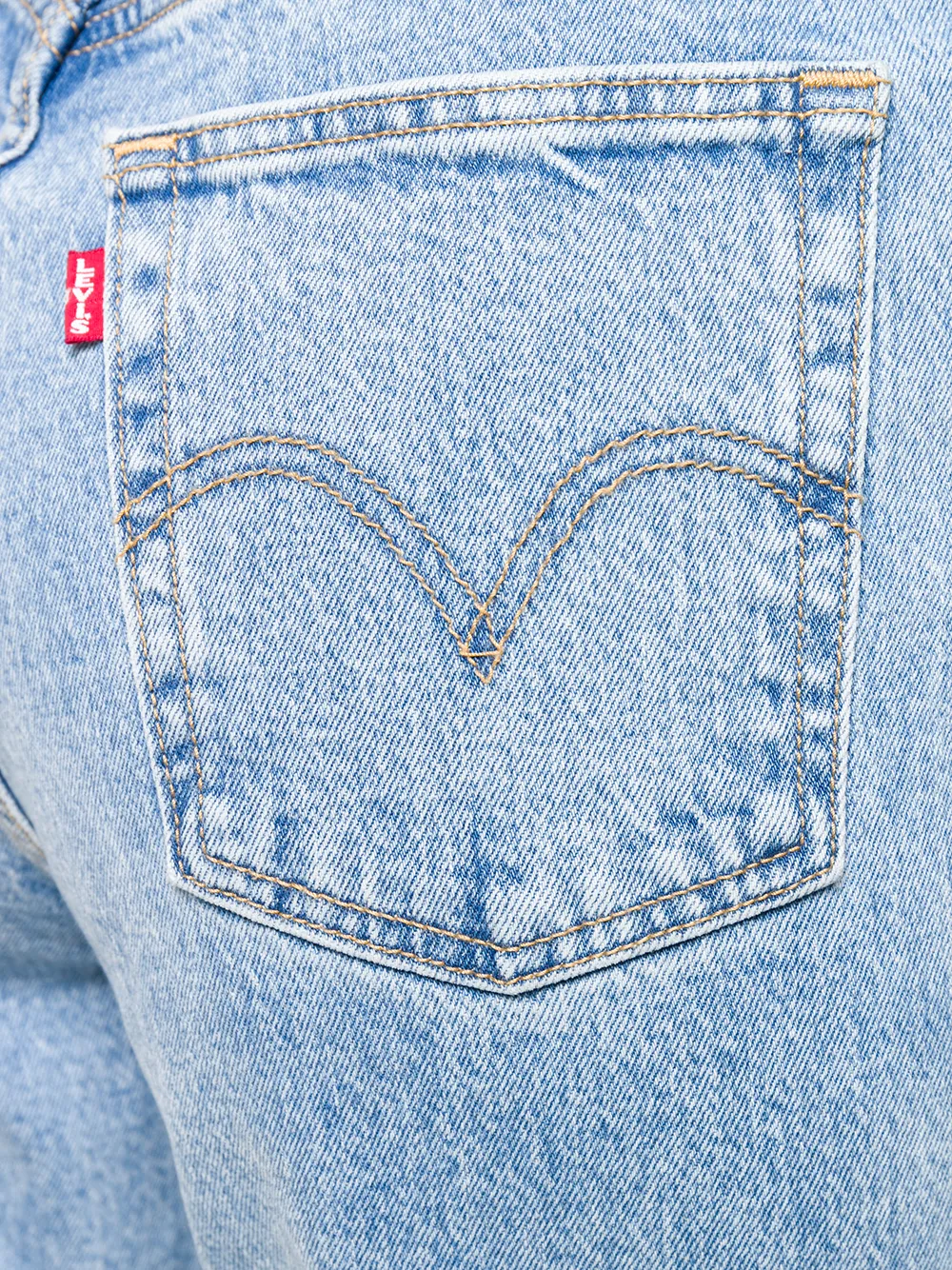Levi's Straight jeans Blauw
