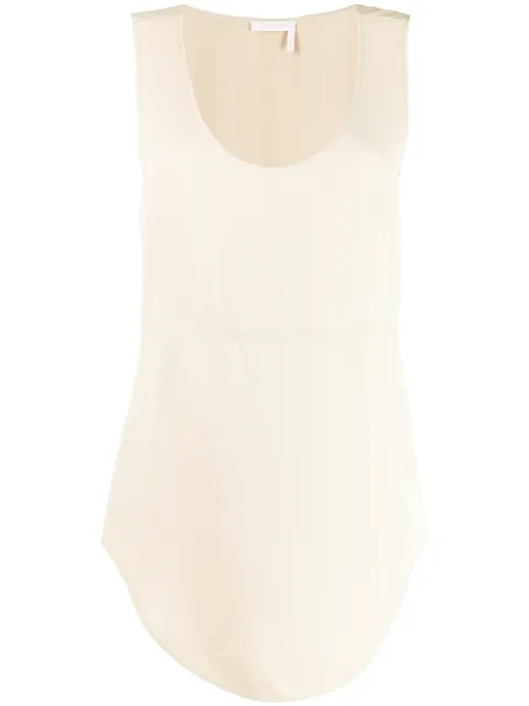 See by Chloé panelled tank top