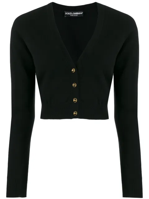 Dolce & Gabbana cropped cashmere cardigan