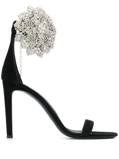 giuseppe zanotti flower heels