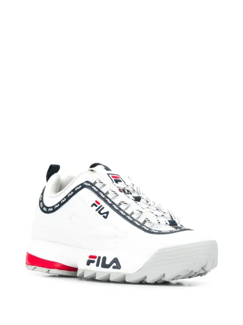white fila platform