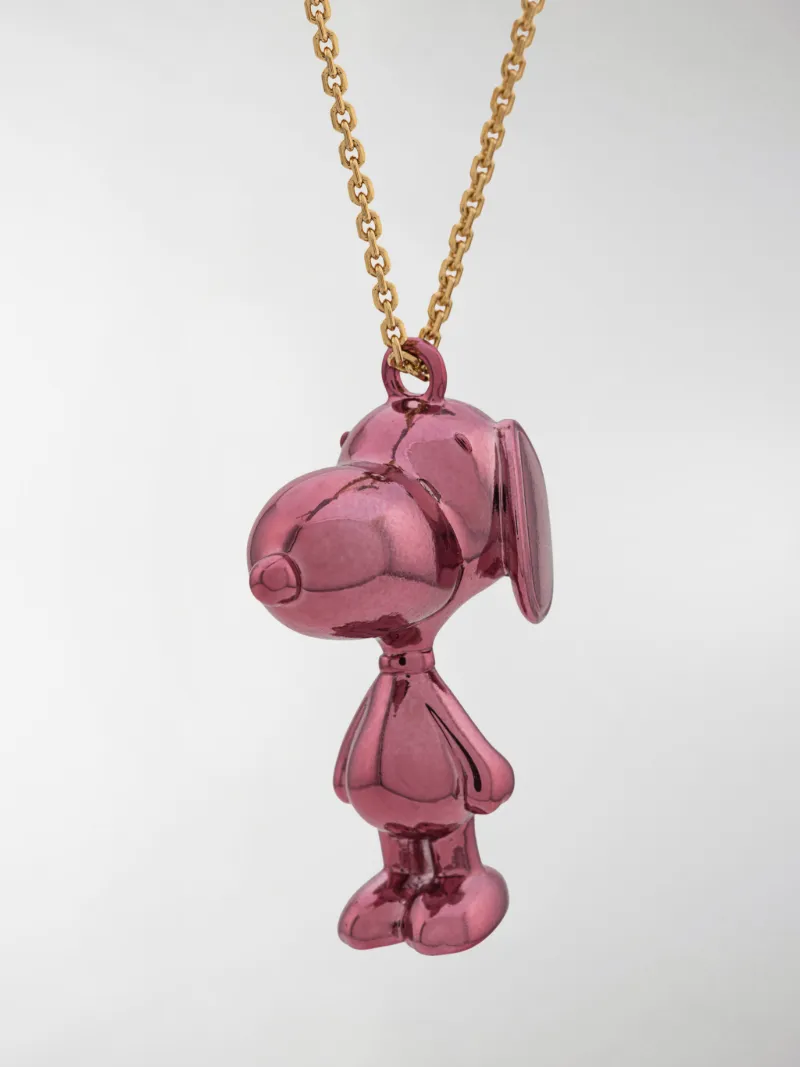 snoopy necklace marc jacobs