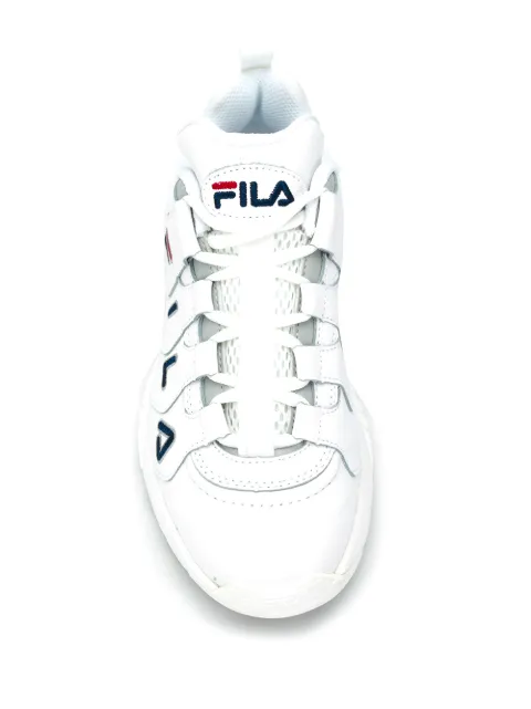 white platform filas
