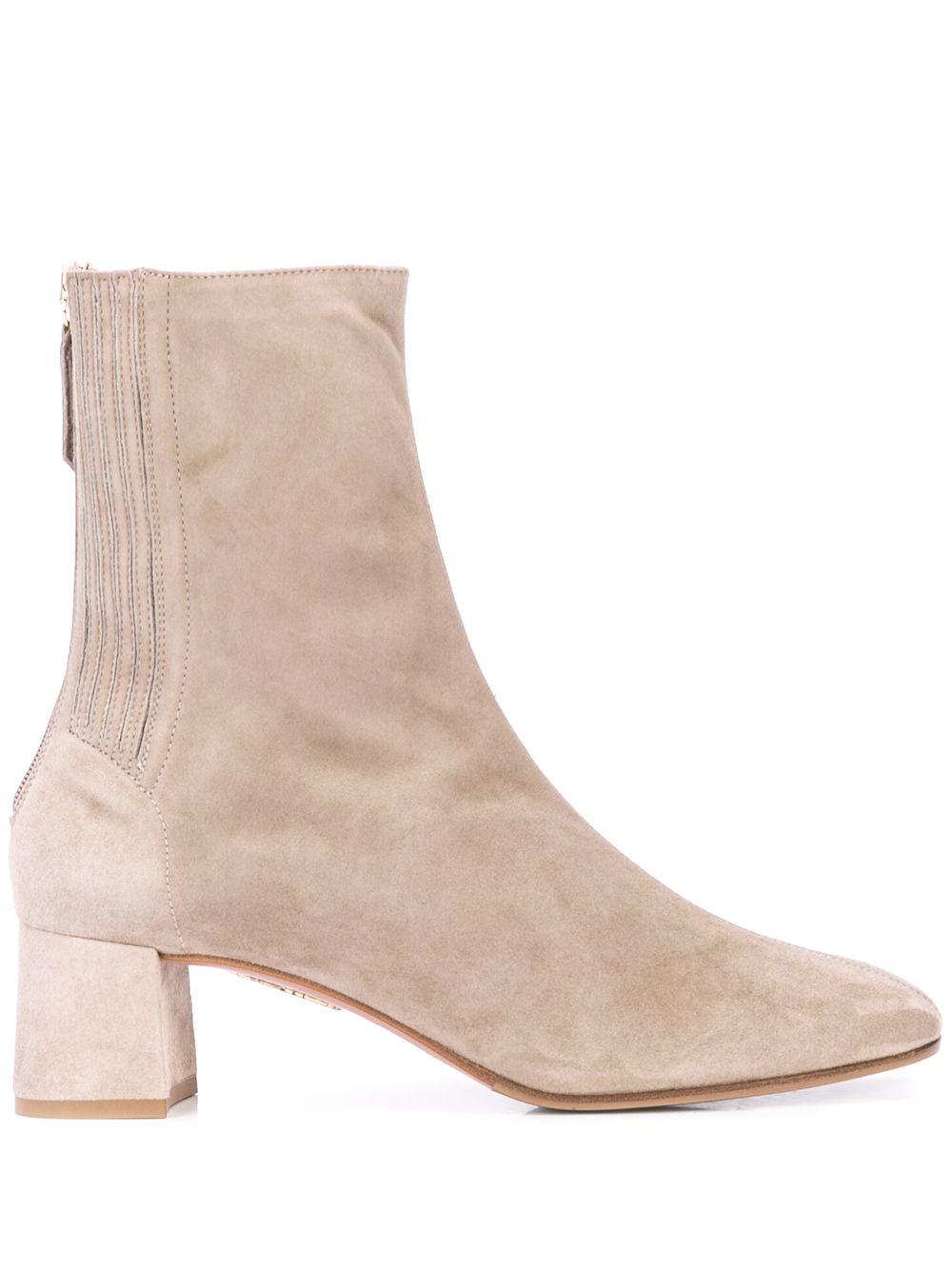 Aquazzura Saint Honore ankle boots Grey