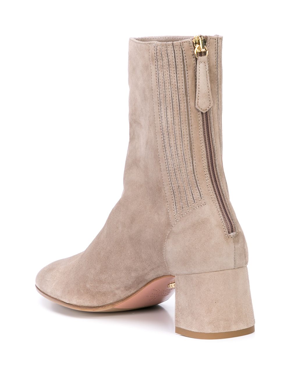 Aquazzura Saint Honore ankle boots Grey