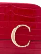 Chloé Clutch mit Kroko-Effekt