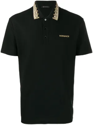 versace mens polo